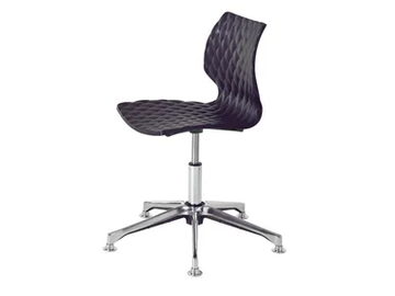 UNI 558-DP - Swivel plastic office chair with 5-Spoke base by Et al. - view 2